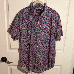 Bonobos Men's Colorful Floral Button Down Shirt